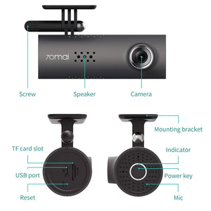 Smart Dash Cam HD 1080p - Rated Best Car Camera Recorder 2019