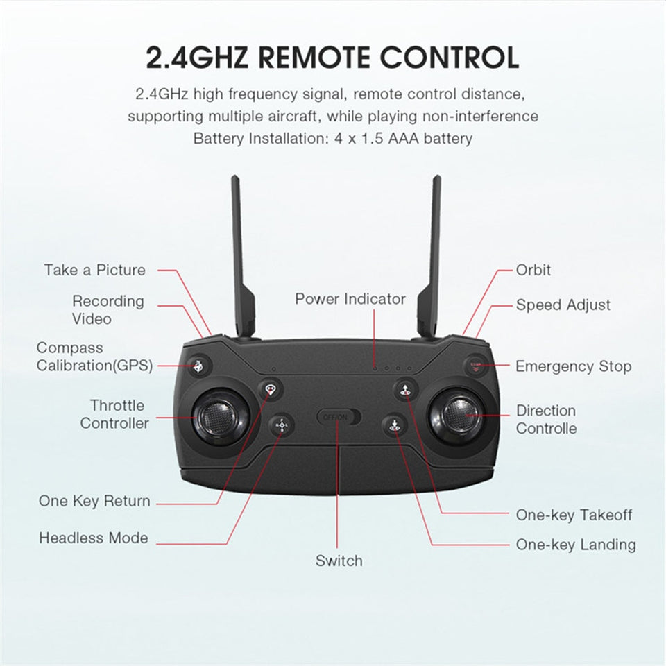 Drone X Pro 4K Camera
