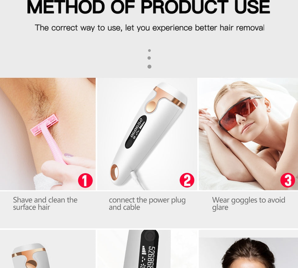 Best Laser Epilator Hair Removal Device At Home Machine