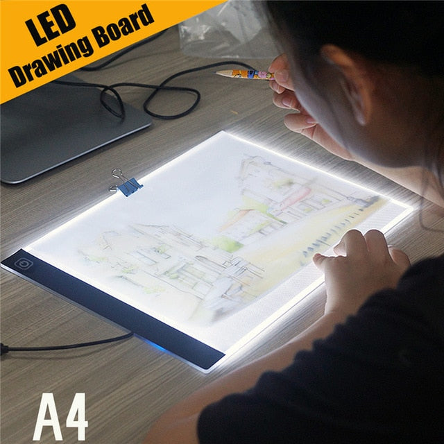 Light Up LED Drawing Board Tracing Pad